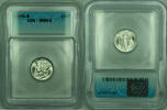 USA Dime 1945-S Mercury Silver 10c Coin ICG MS-65 (QQQ) -