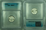 USA Dime 1945-S Mercury Silver 10c Coin ICG MS-65 (RRR) -