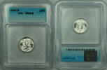 USA Dime 1945-S Mercury Silver 10c Coin ICG MS-65 (HAA) -