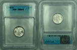 USA Dime 1945-S Mercury Silver 10c Coin ICG MS-65 Looks Full Bands FB (KAA) -