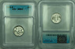 USA Dime 1945-S Mercury Silver 10c Coin ICG MS-65 (LAA) -