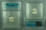 USA Dime 1945-S Mercury Silver 10c Coin ICG MS-65 (UAA) -
