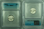 USA Dime 1945-S Mercury Silver 10c Coin ICG MS-65+ (A) -