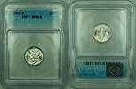USA Dime 1945-S Mercury Silver 10c Coin ICG MS-66 (B) -