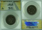 USA Large Cent Braided Hair ANACS VG-10 Details Corroded (42) -