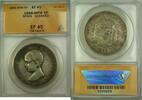 Weltmünzen 5 Pesetas 1888-MPM Spain Coin ANACS EF 45 Cleaned Details -