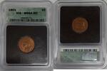 USA Indian Head Cent 1c ICG MS-64 RD -