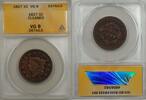 USA Large Cent 1827 1c Coin ANACS GD 6 Details Cleaned ANACS VG 8 44,57 EUR  plus 21,32 EUR verzending