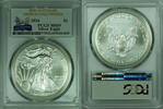 USA ASE Silver Eagle $1 30TH Anniversary, PCGS MS 69 B -
