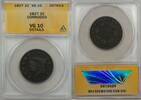 USA Large Cent 1827 1c Coin ANACS VG 10 Very Good Details Corroded (A) A... 46,87 EUR  plus 21,32 EUR verzending