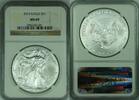 USA $1 Coin American Silver Eagle ASE NGC MS-69 (49) -
