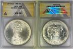 Weltmünzen 1972 $ $25 Cayman Island Silver Coin, Queens 25th Wedding Anniversary ANACS MS 66 -