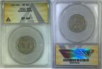 Weltmünzen 50 Centimes Guadeloupe/Caribbean Island, Coin ANACS XF 40 -