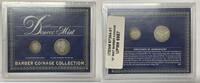 USA Quarter Barber Coinage Collection Silver & Dime, Denver Mint -