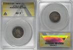 Weltmünzen 12 Sols 1731-H Windward Island ANACS AG 3 W5 -