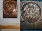 Exonumia 1960 C. 1960's H. Alvin Sharpe Studio Trial Copper Plate Atlant... 425,15 EUR  Excl. 21,47 EUR Verzending