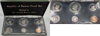 Weltmünzen Republic of Panama Proof Coin Set With Six GEM Coins W/Presentation Case -