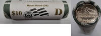 USA Quarter 2010-D Mount Hood Park ATB Roll of 40 BU Coins in Wrappers -