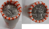 USA Quarter 2009-D Virgin Islands Terr Machine Wrapped Roll of 40 BU Coins- Sealed -