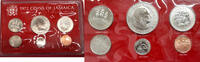 Weltmünzen Jamaica UNC Specimen 6 Coin Set in Franklin Mint Folder -