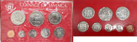 Weltmünzen Jamaica UNC Specimen 8 Coin Set in Franklin Mint Folder -