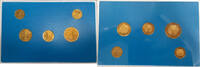 Weltmünzen Kazakhstan 5 Coin BU Set in Original Bank Holder -