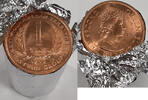 Weltmünzen 1 Cent British Caribbean Territories Coins - 30 BU Coins in Wrapper -