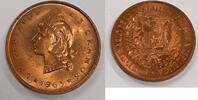 Weltmünzen 1 Centavo 1963 Dominican Republic -KM#25 - Roll of 25 Coins U... 319,87 EUR  Excl. 21,32 EUR Verzending