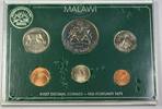 Weltmünzen Malawi 6 First Decimal Coinage Coins in Plastic Case  1971 In Excellent Condition.