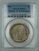 USA Half Dollar Booker T. Washington Silver 50c Coin PCGS MS-65 Toned Gem UNC -