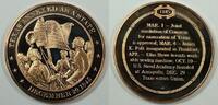 Exonumia History of the U.S. Texas Annexed as a State  Proof Bronze Medal as 1845 