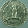 USA Washington Quarter *PARTIAL COLLAR DETACHED LAMINATION* Error ANACS EF-40 -