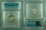 USA Dime Mercury Silver 10c Coin ICG MS-65 Toned (I) -