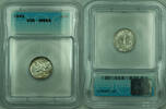 USA Dime Mercury Silver 10c Coin ICG MS-65 Toned (M) -