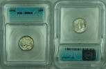 USA Dime Mercury Silver 10c Coin ICG MS-66 Toned (B) -