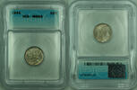 USA Dime Mercury Silver 10c Coin ICG MS-66 Toned (C) -
