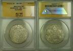 Weltmünzen 5 Dirham AH1331 Morocco Coin (AD 1912) ANACS AU 55 Cleaned -