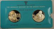 Exonumia Isaac Abravanel & Joseph Caro 1oz Silver  -History of the Jewish People-33 Medal  