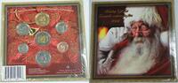 Kanada Canada Holiday Gift 7 Coin Set Ensemble-Cadeau des Fetes  2004 Including 2 Dollars Polar Bear, 1 Dollar Common Loon, 50 Cents Coat of Arms of 
