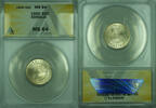 Weltmünzen 50C Somalia ANACS MS   Silver Coin KM#4 64 50 Centesimi 1950 MS 64