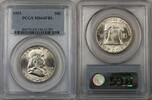 USA Franklin Silver   50c Coin PCGS MS 64 FBL (BR-30 H) Half Dollar 1955 PCGS MS64 FBL