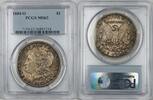 USA 1884-O Morgan Silver   Coin $1 PCGS MS-63 Toned (BR-16 H) Dollar  PCGS MS-63 Toned