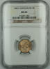 Weltmünzen 1885-B Switzerland Swiss   Coin *Gem BU* NGC MS-64 Faint Spotting 5 Rappen  NGC MS-64