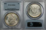 USA Morgan Silver  PCGS MS-64, Better Coin,  JT Dollar 1883 