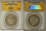 Weltmünzen 1909-G Germany-Baden Three   Silver Coin 3m ANACS VF-30 Details Cleaned Mark  ANACS VF-30 Details Cleaned