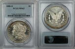 USA 1888-O Morgan Silver  PCGS MS-63, (Semi PL),  Vam 9, Doubled Die Rev. JT Dollar  