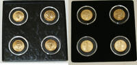 USA Dollar Daniel Carr Concept Presidential 4 Coin Set w/ Box & COA -