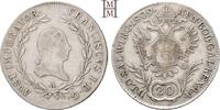 HABSBURGER BIS 1918 20 Kreuzer Franz II. / I., 1792-1835. -