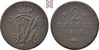 HESSEN-KASSEL 2 Heller Wilhelm IX./I., 1760 / 1785-1821. -