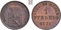 HESSEN-DARMSTADT Pfennig Ludwig III., 1848-1877. -
